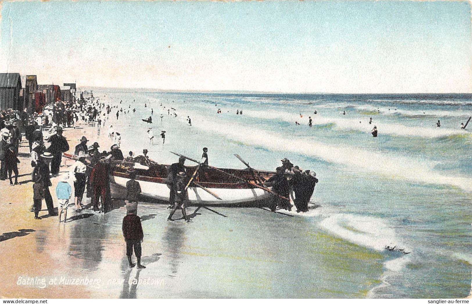 CPA / AFRIQUE DU SUD / BATHING AT MUIZENBERG NEAR CAPETOWN - Afrique Du Sud