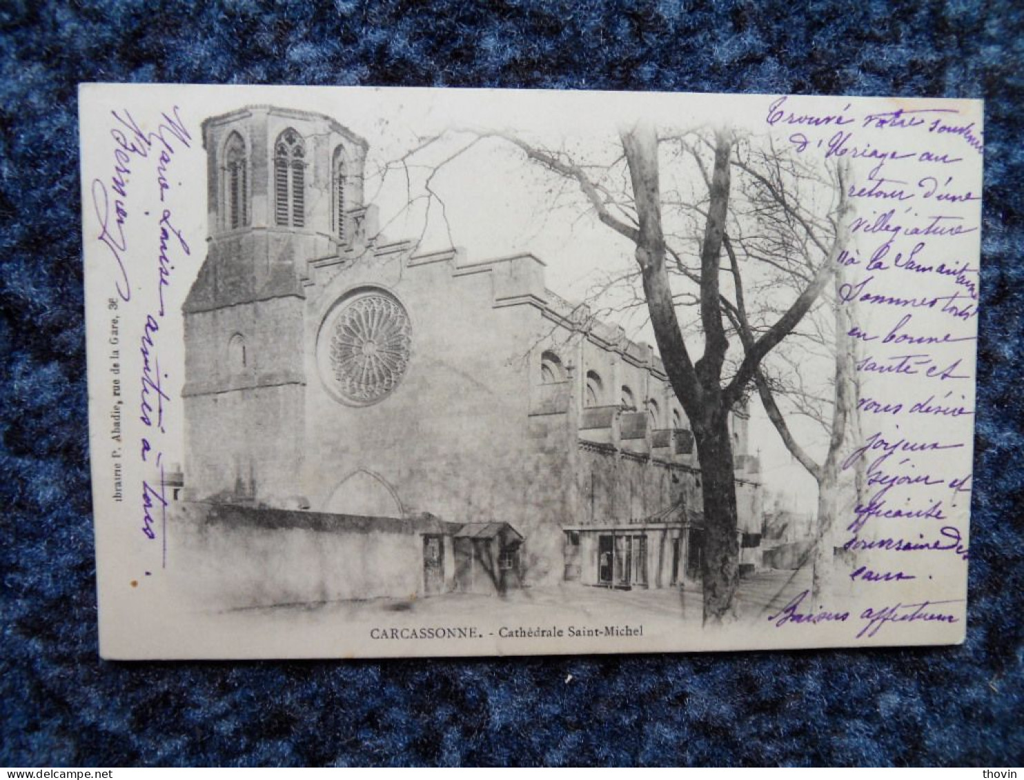 KB10/1167-Carcassonne Cathédrale Saint Michel 1902 - Carcassonne