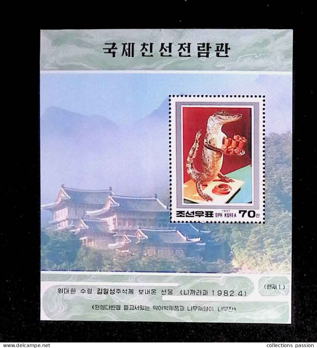 CL, Blocs-feuillets, Block, DPR Of KOREA, Corée Du Nord, 1997, 2 Scans, Frais Fr 1.85 E - Korea (Nord-)