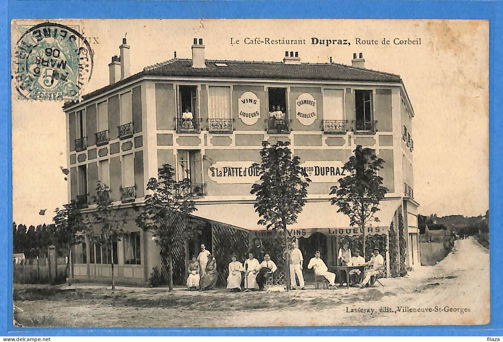 91 - Essonne - Le Cafe Restaurant Dupraz (N15620) - Autres & Non Classés