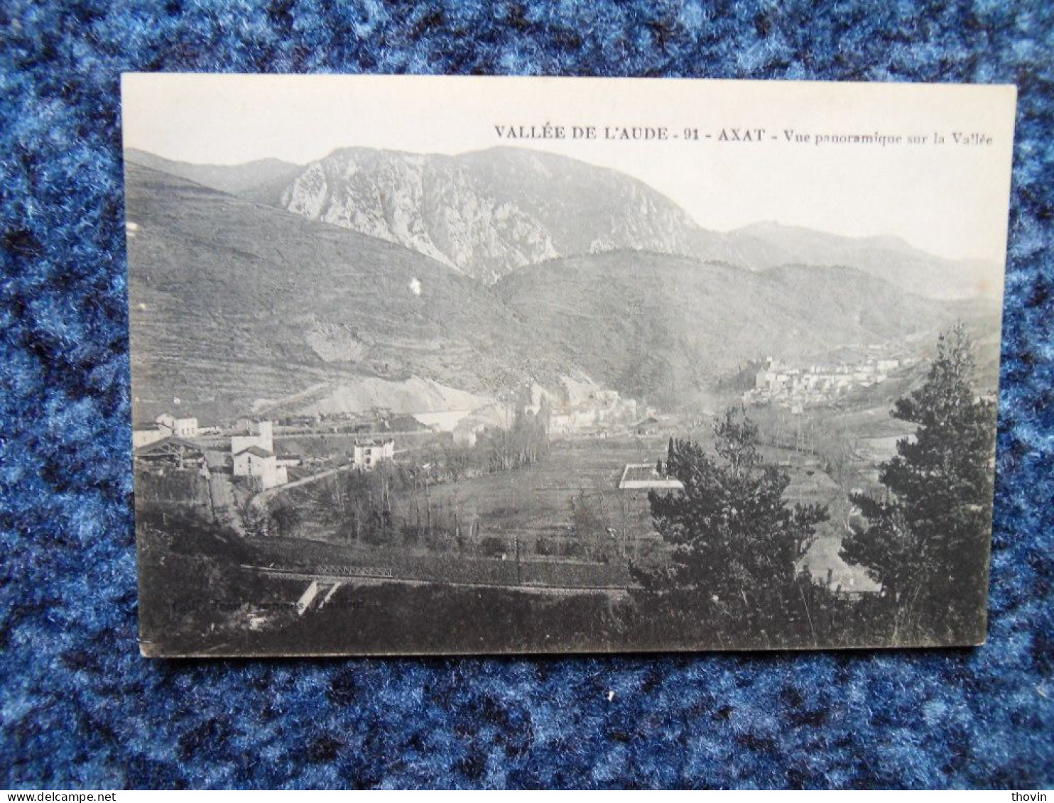 KB10/1168-Vallée De L'Aude Axat Vue Panoramique Sur La Vallée - Axat