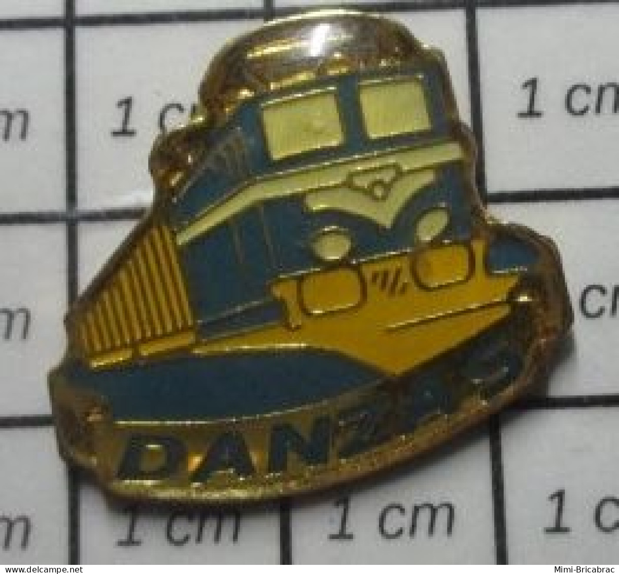 1618C Pin's Pins / Beau Et Rare / TRASNPORTS / DANZAS TRAIN LOCOMOTIVE - Trasporti