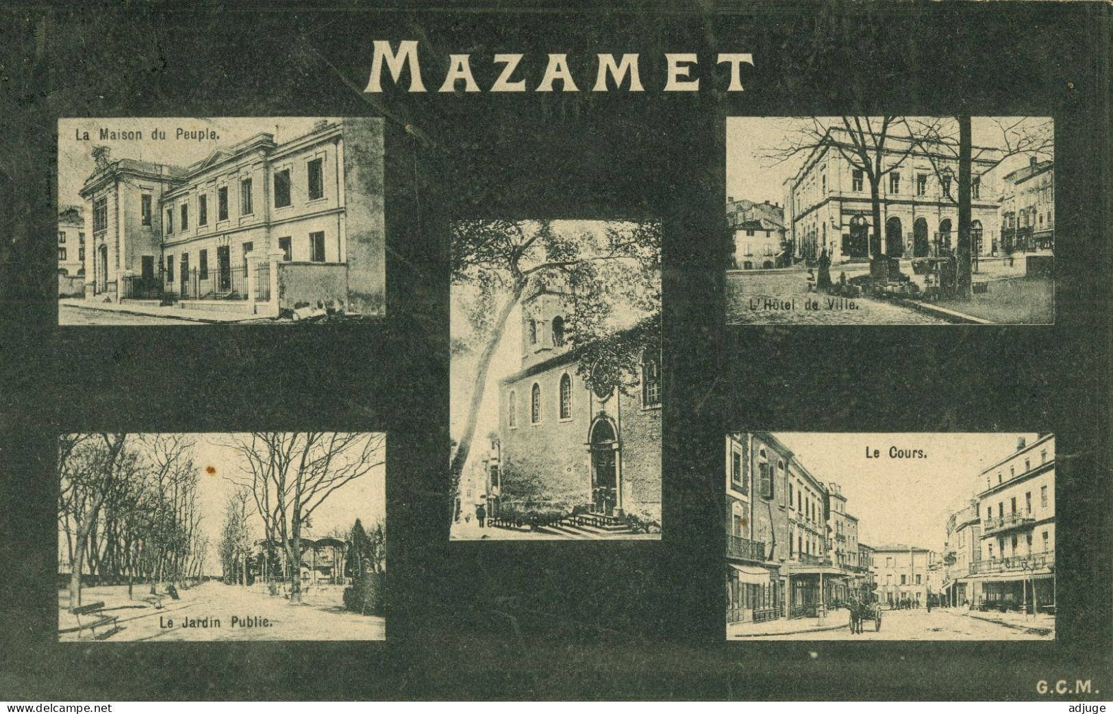 CPA- MAZAMET-"Souvenir" Florilège De Cartes Postales Anciennes - Edit. GCM- TàD 1905- TBE - Mazamet
