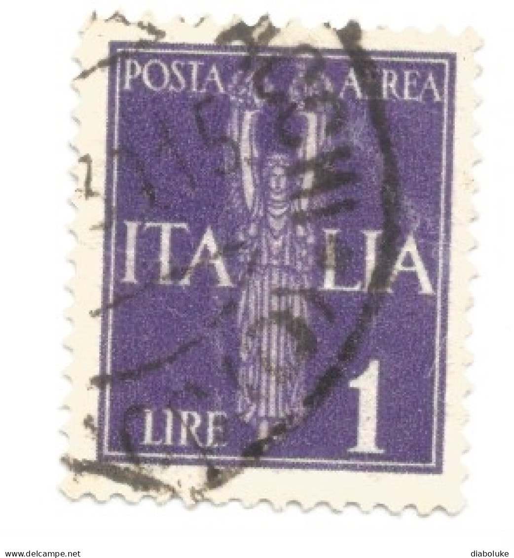 (REGNO D'ITALIA) 1930-1932, POSTA AEREA, SOGGETTI ALLEGORICI - 4 Francobolli Usati - Posta Aerea