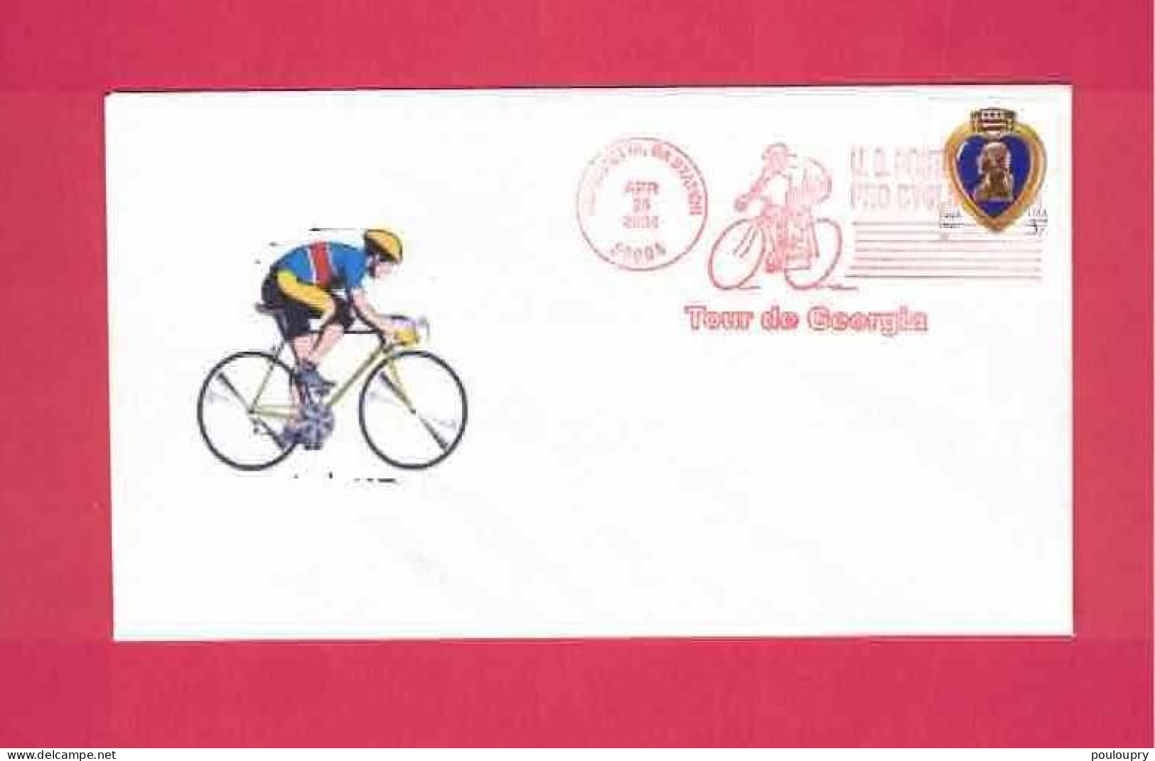 Lettre De 2004 Des USA EUAN - Tour De Georgia - Cyclisme