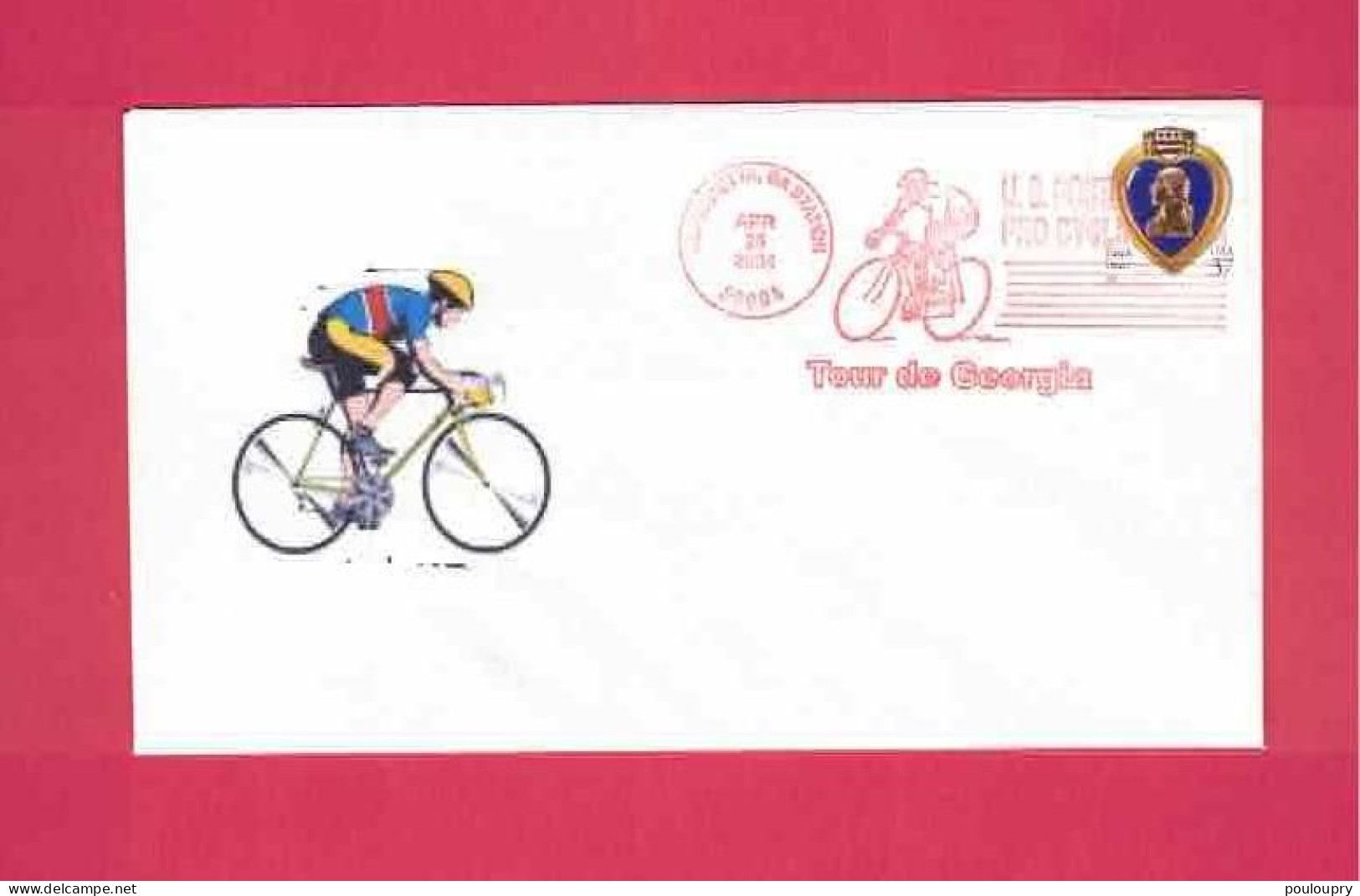 Lettre De 2004 Des USA EUAN - Tour De Georgia - Radsport