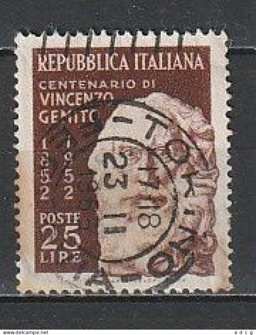 1952  GEMITO  25 Lire USATO - 1946-60: Used