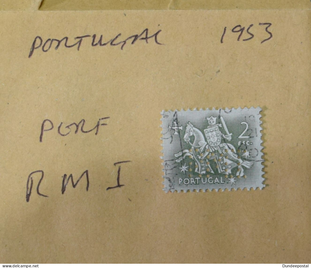 PORTUGAL STAMPS  Portugal  Perf,  R M I  1953 ~~L@@K~~ - Oblitérés