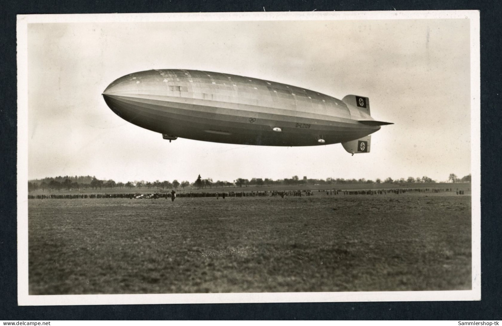 Ansichtskarte Zeppelin - Friedrichshafen , Zur Erinnerung Besuch Werft Gelaufen - Luchtschepen