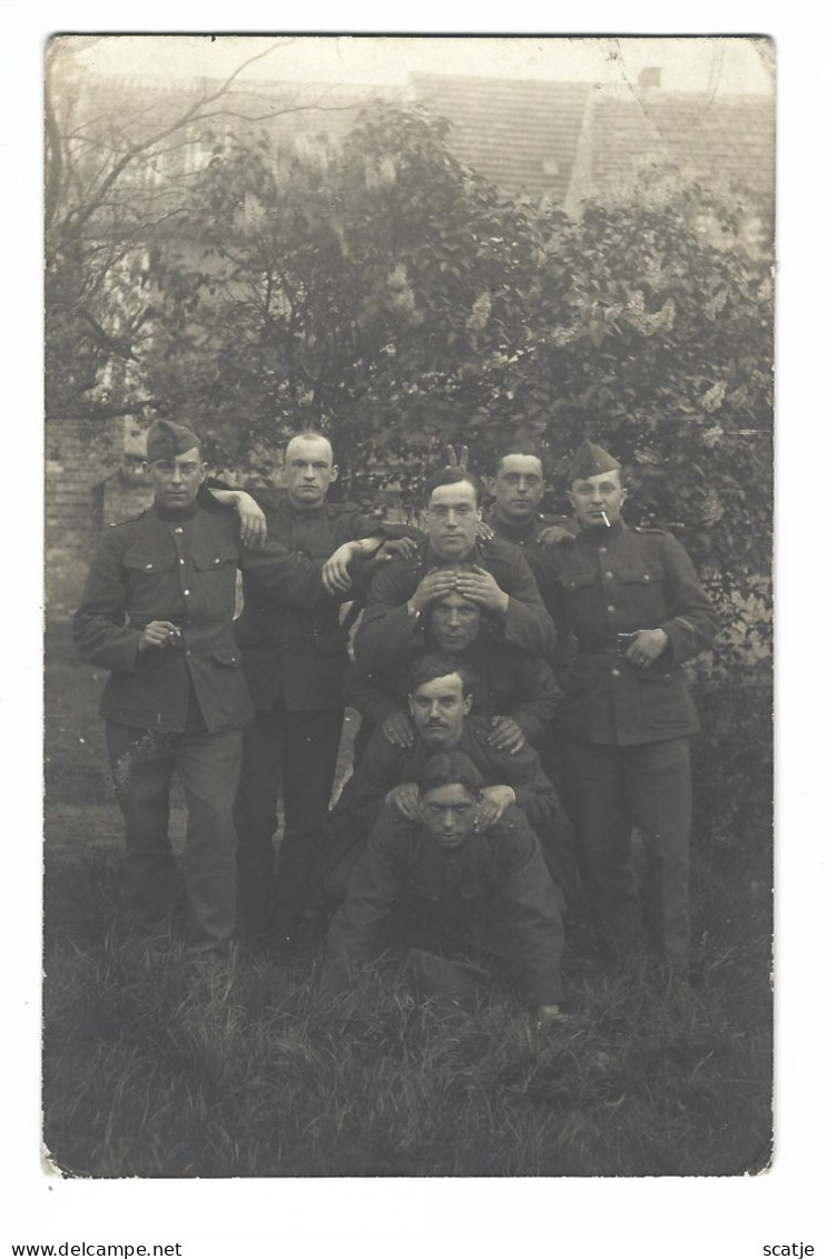 Tongres  -  Tongeren   -  Photo D'ART   -   Militairen   -   FOTOKAART! - Weltkrieg 1914-18