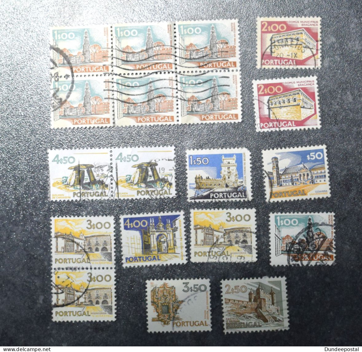 PORTUGAL STAMPS  Portugal Cities And Landscapes  1953 ~~L@@K~~ - Usati