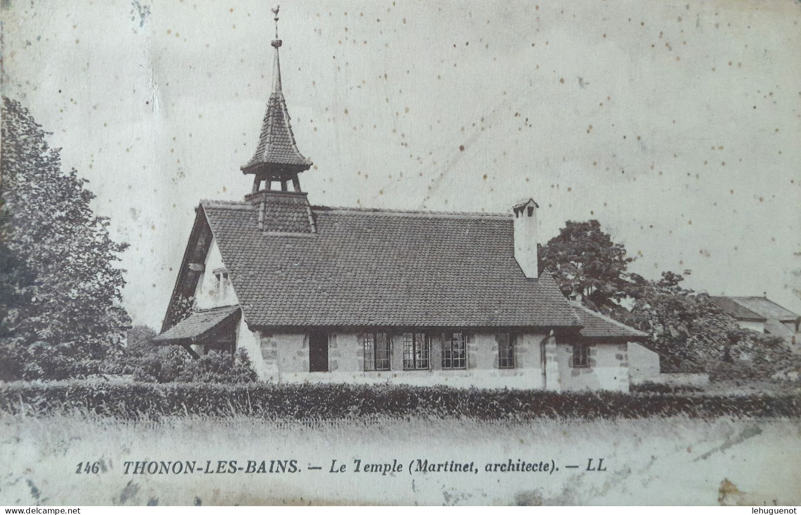 THONON Les BAINS - Le Temple Protestant - Thonon-les-Bains