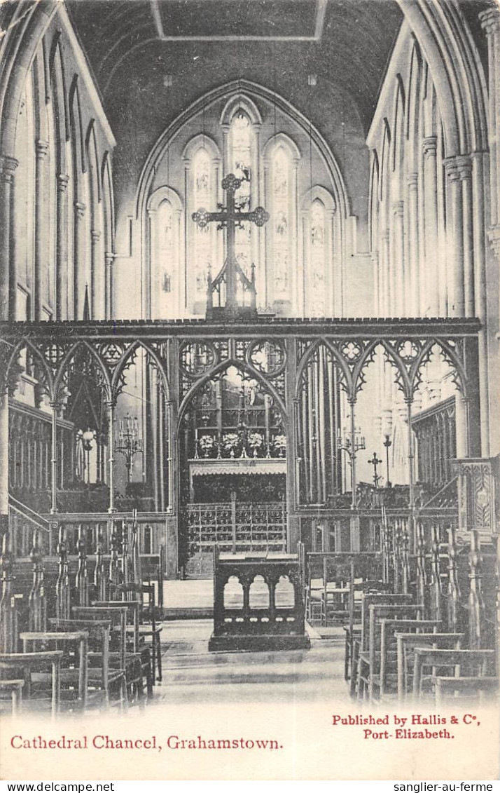 CPA / AFRIQUE DU SUD / CATHEDRAL CHANCEL / GRAHAMSTOWN - Zuid-Afrika