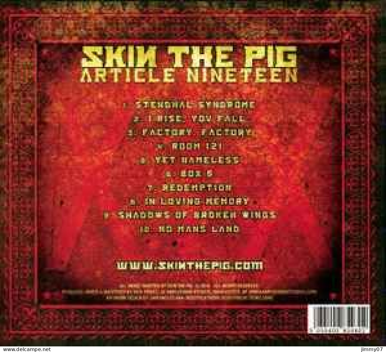 Skin The Pig - Article Nineteen (CD, Album, Dig) - Rock