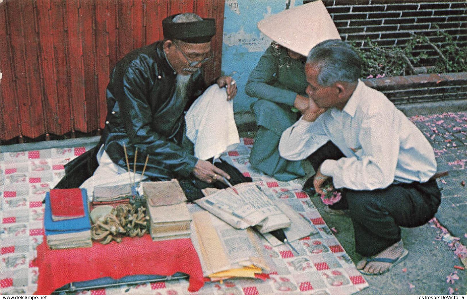 CHINE - Chinese Fortune Teller - Animé - Carte Postale Ancienne - China