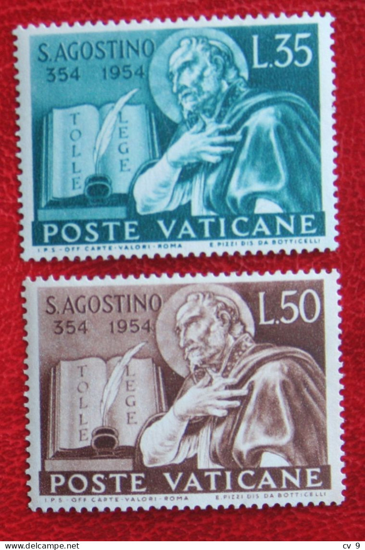 Basilica Of St. Francis Of Assisi 1954 Mi 223-224 Yv 203-204 Ongebruikt / MH * VATICANO VATICAN VATICAAN - Unused Stamps