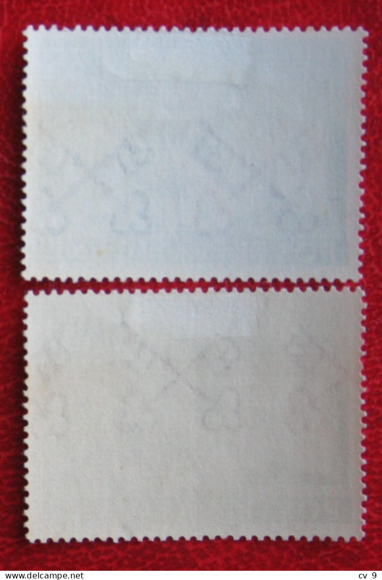 Basilica Of St. Francis Of Assisi 1954 Mi 223-224 Yv 203-204 Ongebruikt / MH * VATICANO VATICAN VATICAAN - Unused Stamps
