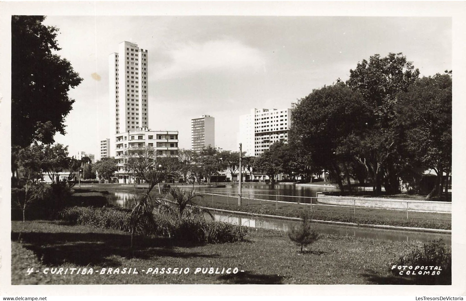 BRESIL - Curitiba Brasil Passelo Publico - Vue Générale -  Carte Postale Ancienne - Curitiba