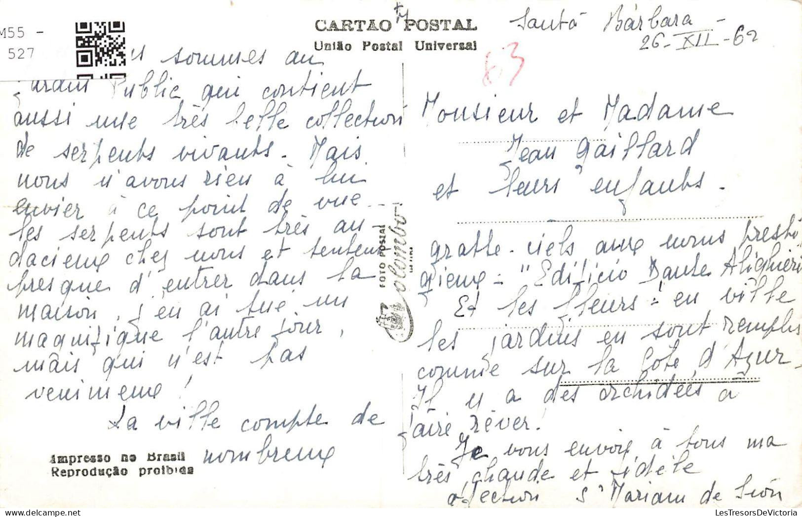 [-5%] BRESIL - Curitiba Brasil Passelo Publico - Vue Générale -  Carte Postale Ancienne - Curitiba