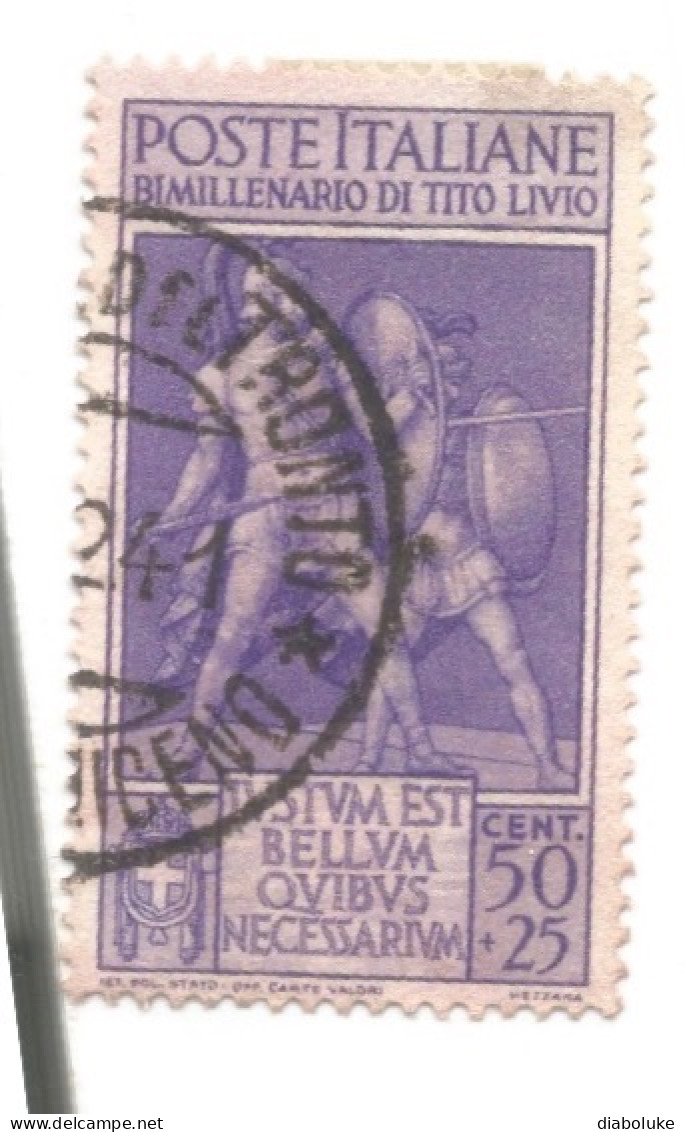 (REGNO D'ITALIA) 1941, TITO LIVIO - Serie Completa Di 4 Francobolli Usati - Oblitérés
