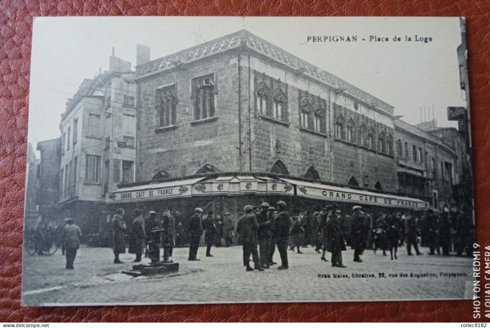 Perpignan Place De La Loge Grand Café De France- Port Offert France - Perpignan