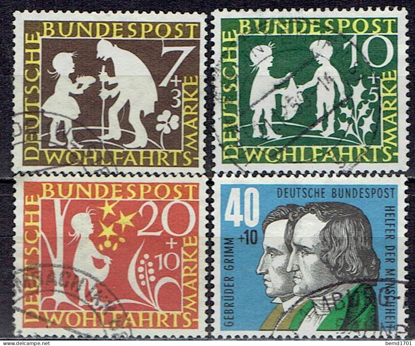 Germany - Mi-Nr 322/325 Gestempelt / Used (J1302) - Used Stamps