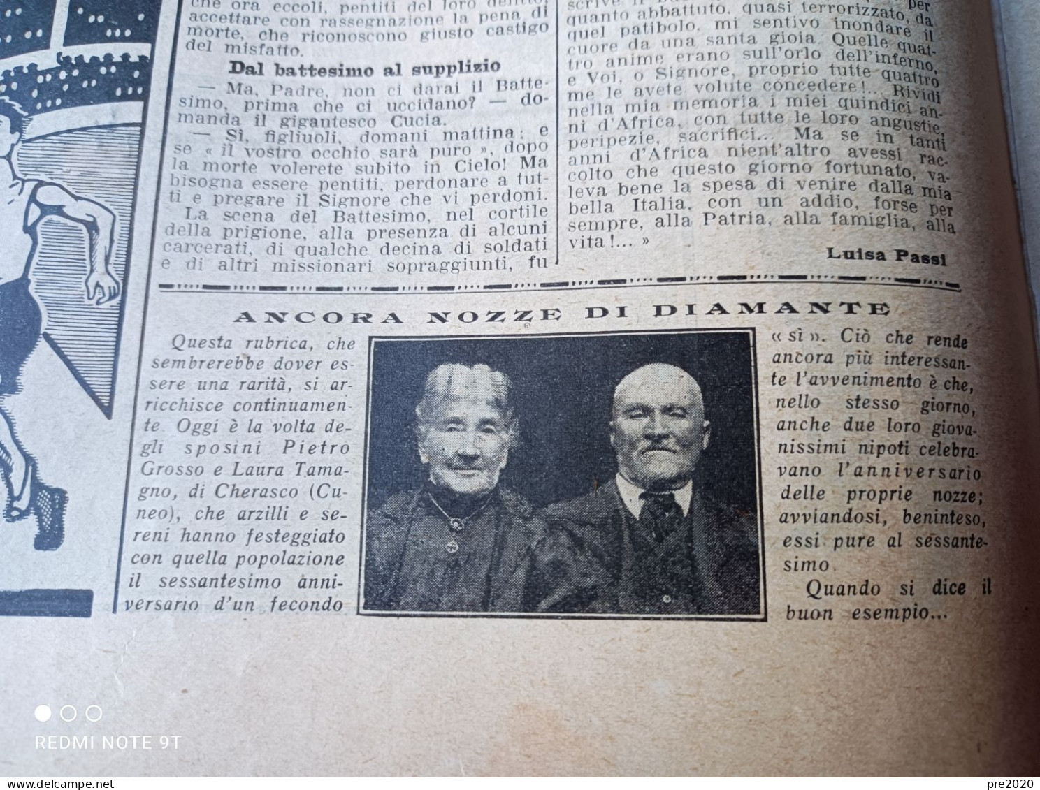 DOMENICA DEL CORRIERE 1930 PARABIAGO BUSSANA MUSSOLINI SANTA RITA DA CASCIA CHERASCO SANTENA OSOPPO - Autres & Non Classés