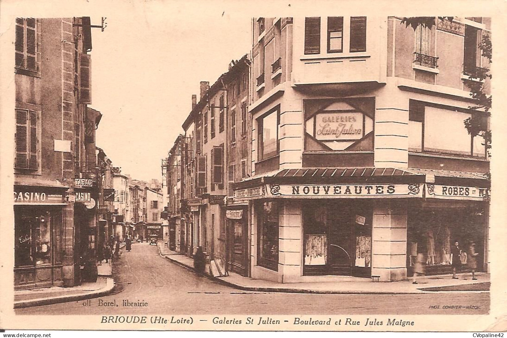 BRIOUDE (43) Galeries St-Julien - Boulevard Et Rue Jules Maigne - Brioude