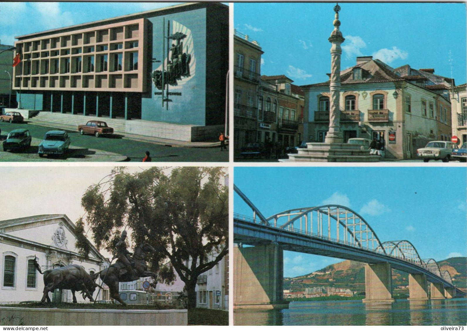 VILA FRANCA DE XIRA -Palácio Da Justiça - Pelourinho Correio - Ponte - PORTUGAL - Lisboa