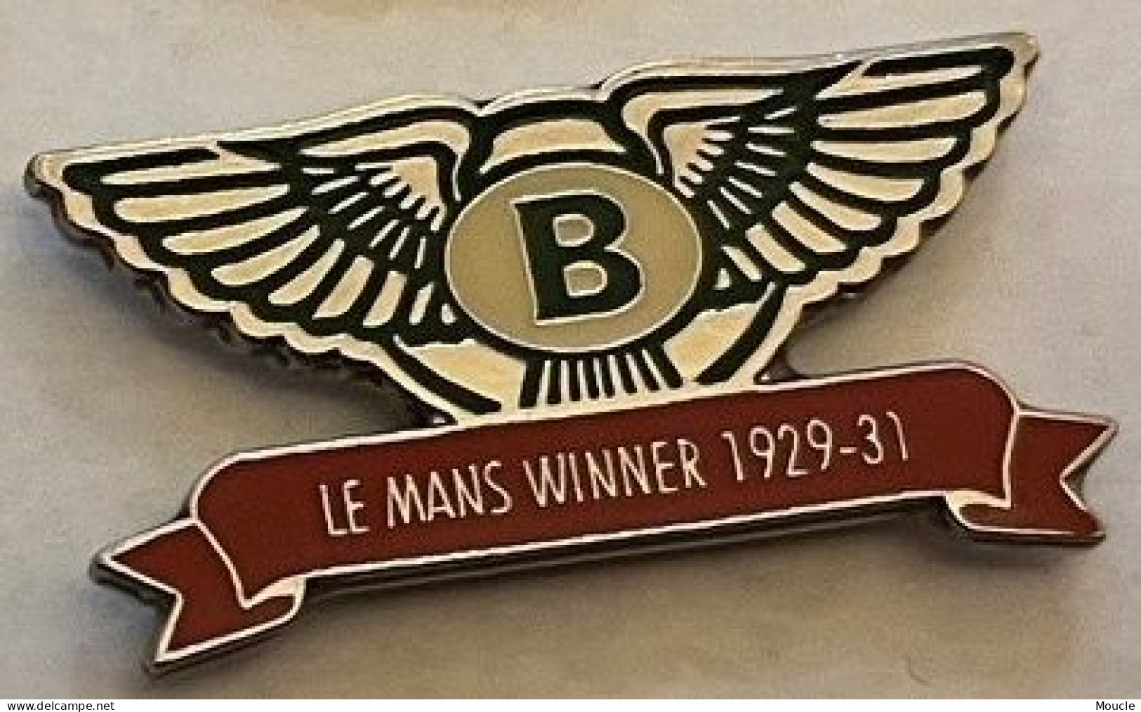 LOGO BENTLEY- VOITURE - CAR - AUTOMOBILE - AUTO - LE MANS WINS 1929 - 31 - FRANCE - VAINQUEUR - VICTOIRE - AILES - (34) - Autres & Non Classés