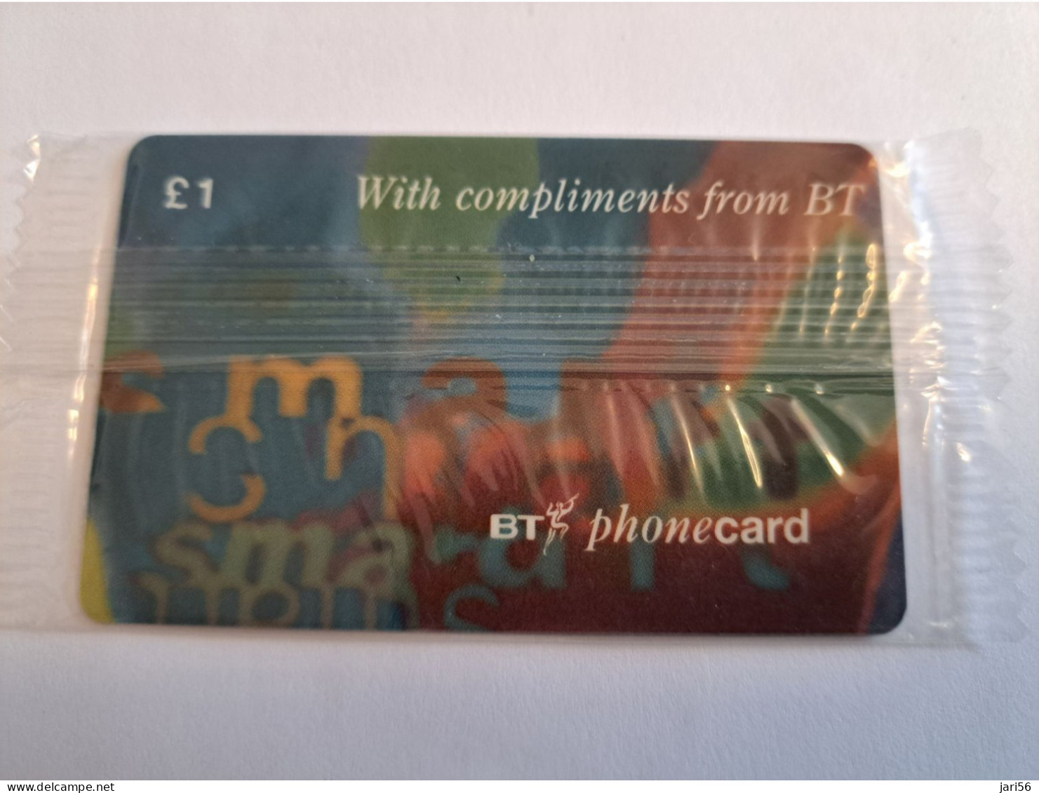 GREAT BRETAGNE  Chip Card / 1 POUND   Sealed In Wrapper/ Expired 09/96  MINT CONDITION      **16600 ** - BT Allgemeine