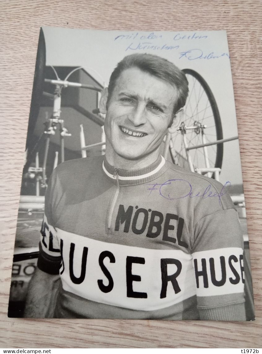 Autograph Cyclisme Cycling Ciclismo Ciclista Wielrennen Radfahren DUBACH FREDY (Möbel Huser 1969) - Wielrennen