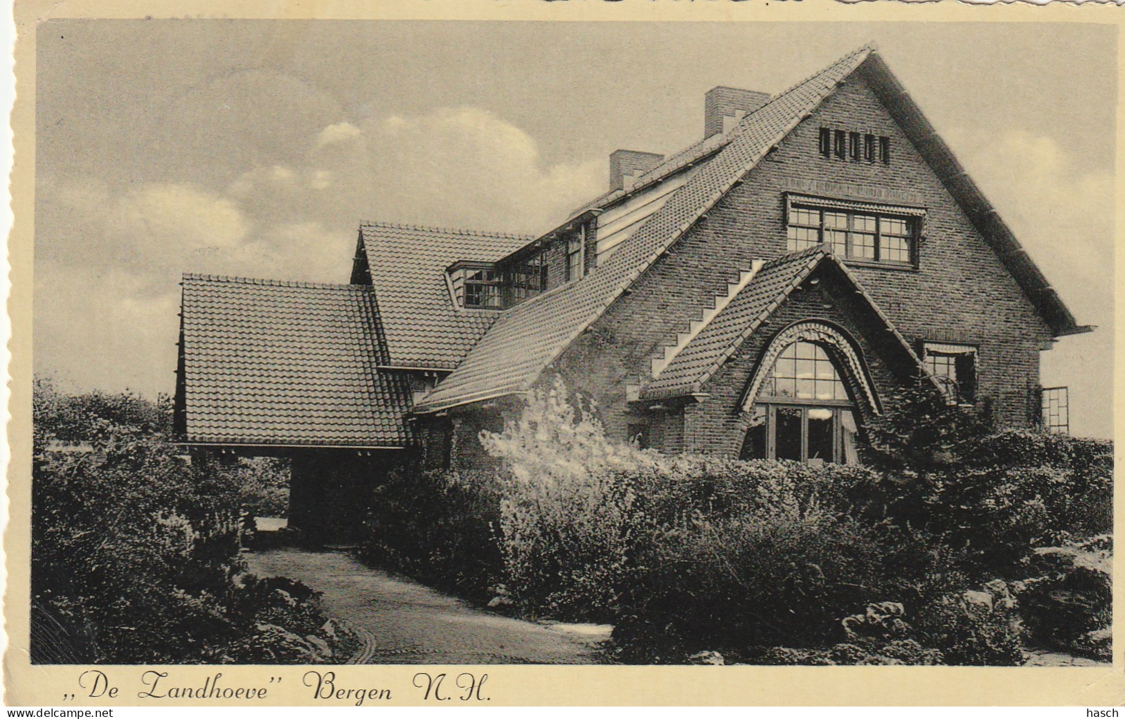 4933 15 Bergen, De Zandhoeve. 1942.  - Other & Unclassified