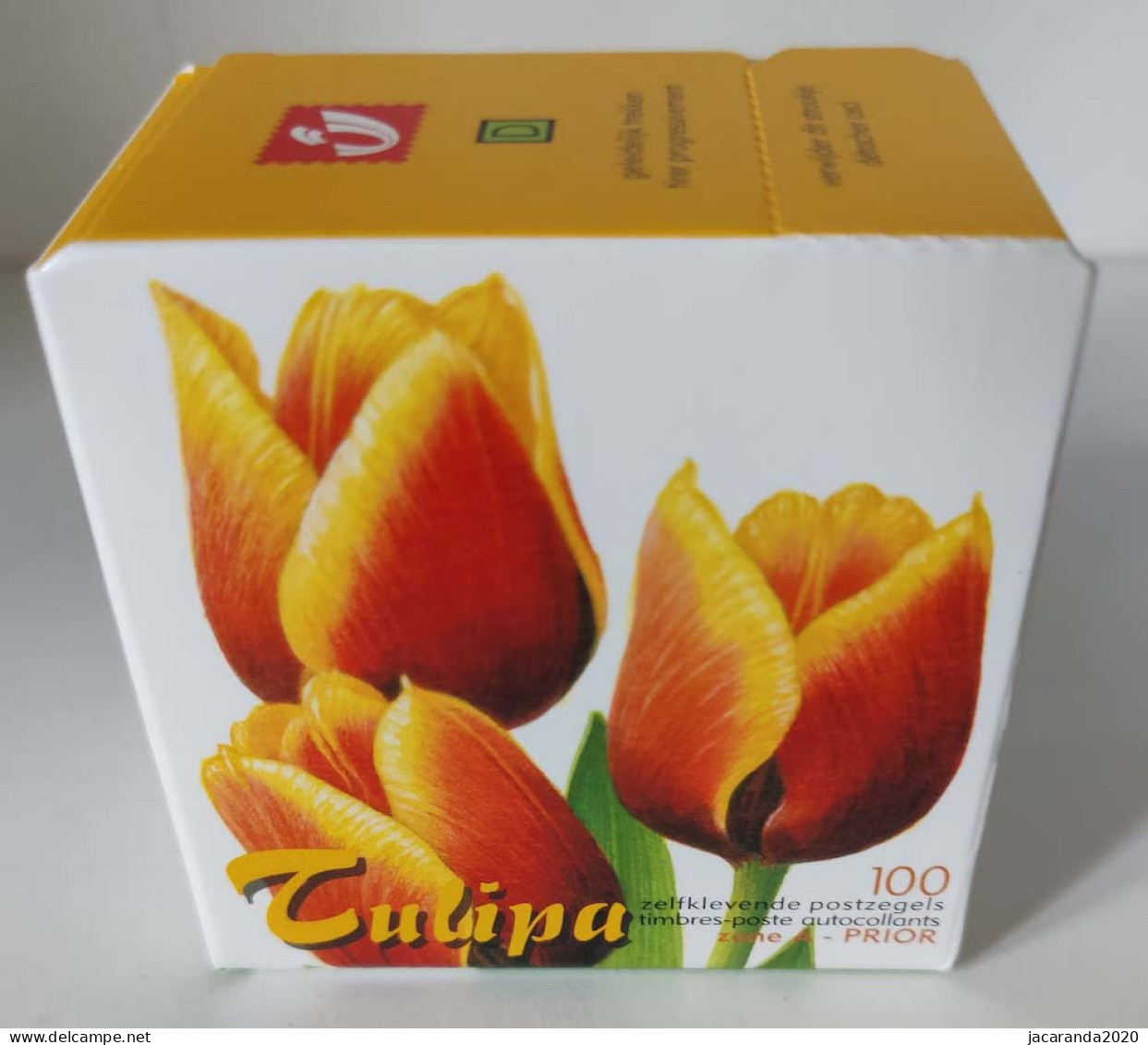 België R92 - Bloemen - Tulp - Buzin - (2855) - 1999 - Volledig Doosje Van 100 Zegels - Ongeopend - Coil Stamps