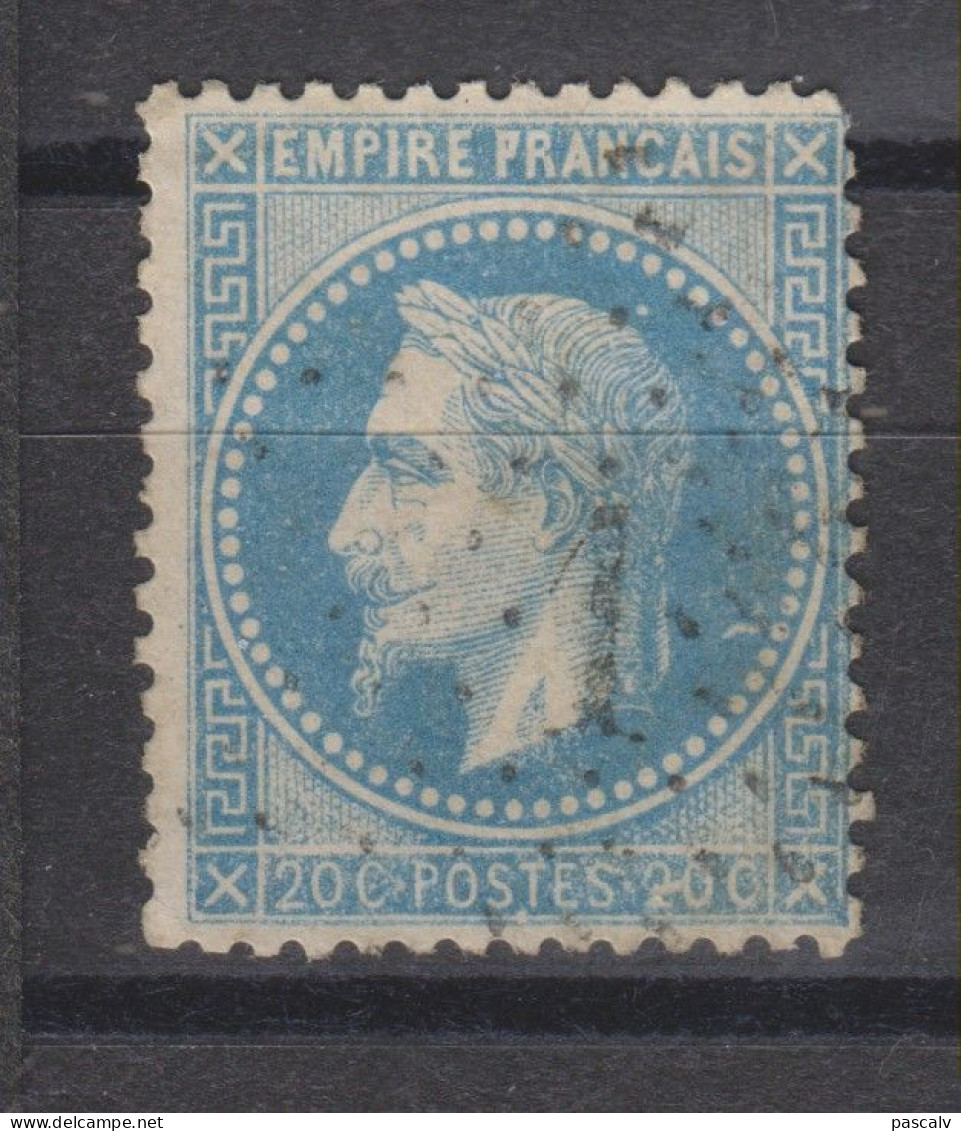 Yvert 29B Oblitération étoile De Paris 1 - 1863-1870 Napoléon III Con Laureles