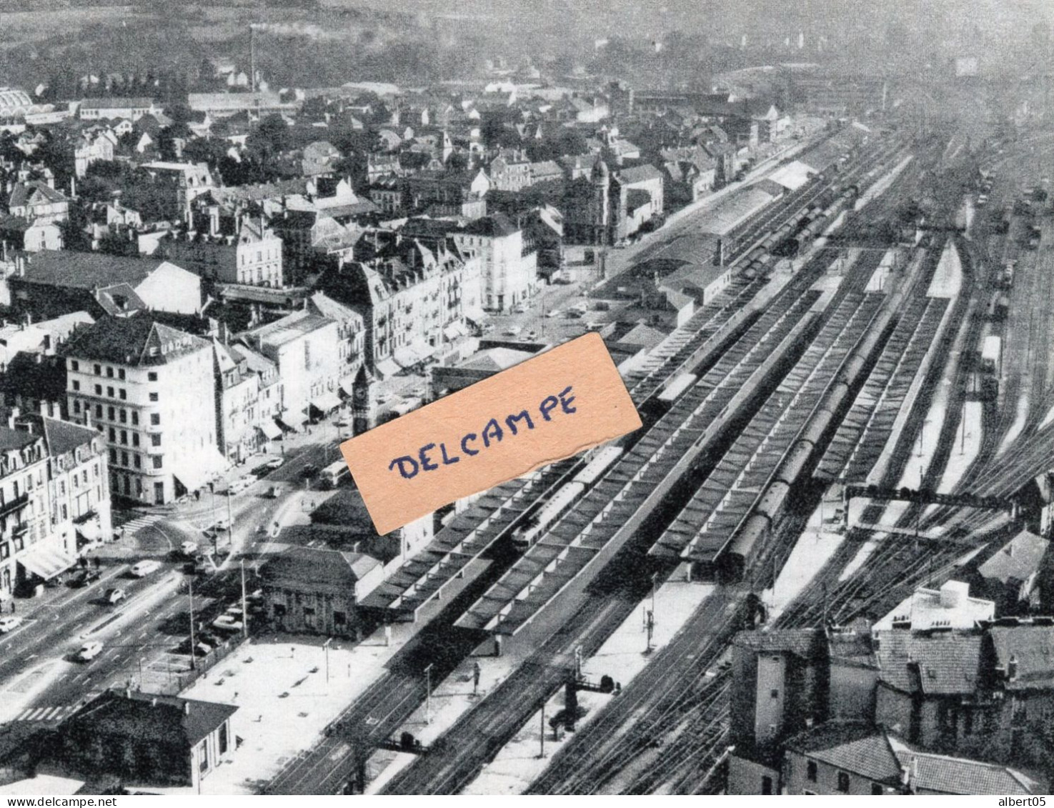 90 - Belfort - La Gare Et Les Installations Ferroviaires En 1967 - Reproduction - Belfort - City