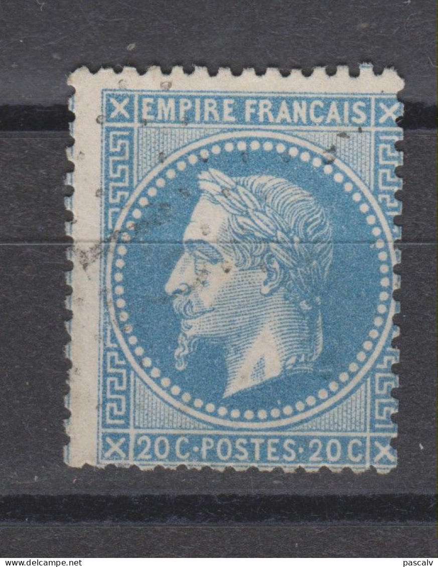 Yvert 29B Oblitération étoile De Paris 12 - 1863-1870 Napoleon III With Laurels