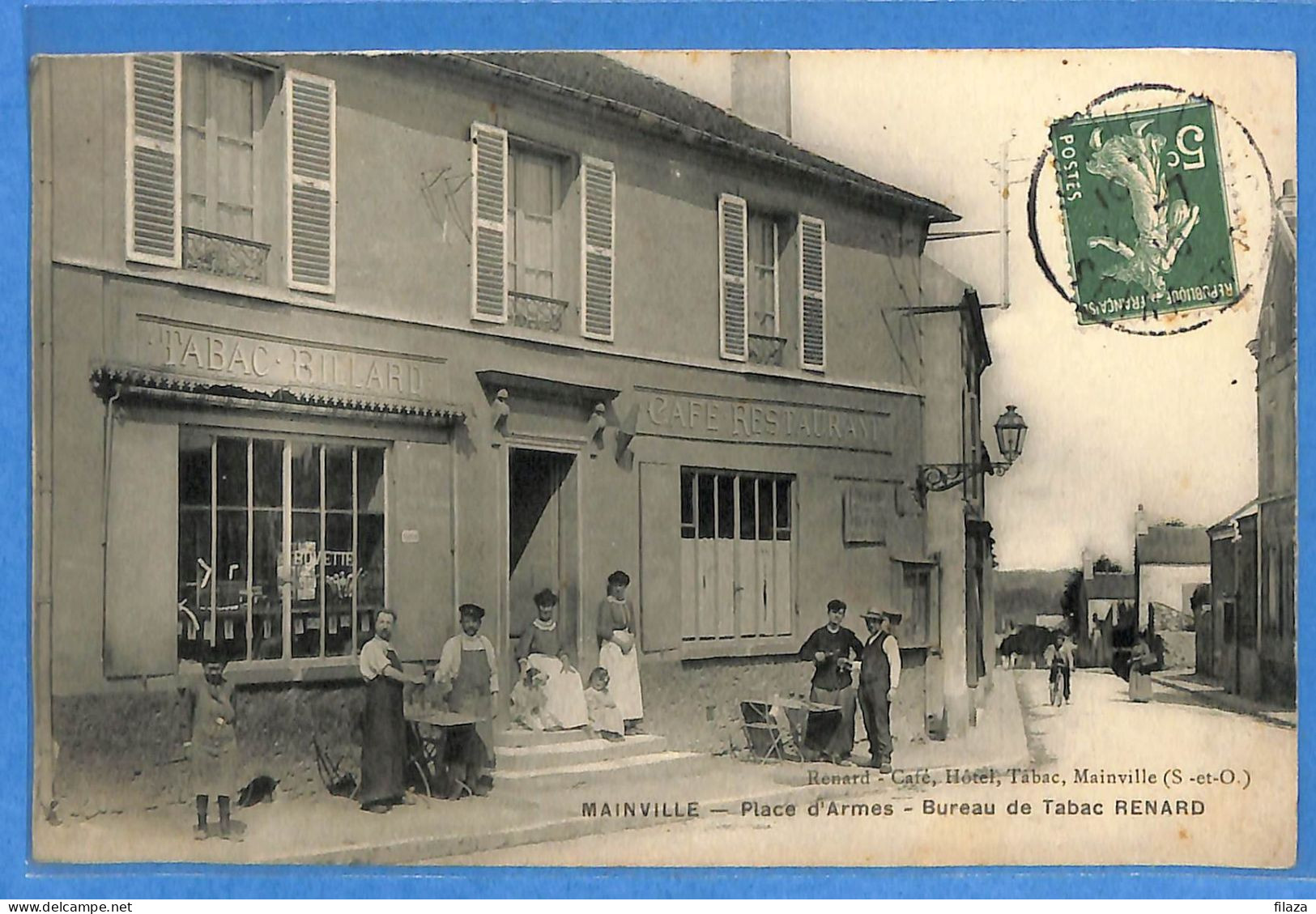 91 - Essonne - Mainville - Places D'Armes - Bureau De Tabac Renard (N15635) - Autres & Non Classés