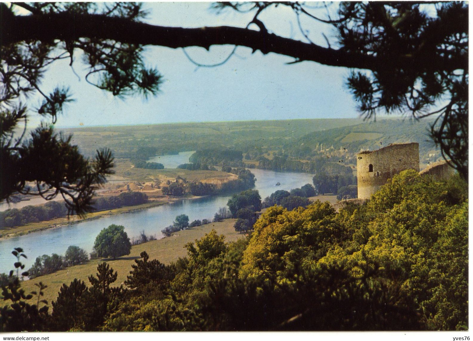 CPM LA ROCHE-GUYON - Donjon Et Vallée De La Seine - La Roche Guyon