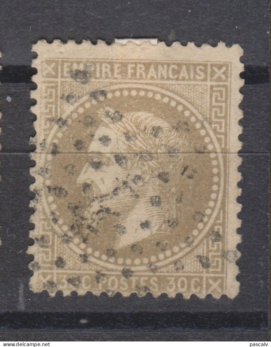 Yvert 30 Oblitération étoile De Paris 4 - 1863-1870 Napoléon III Con Laureles