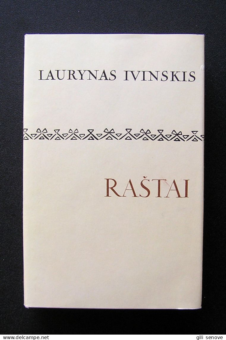 Lithuanian Book / Raštai By Ivinskis 1995 - Culture