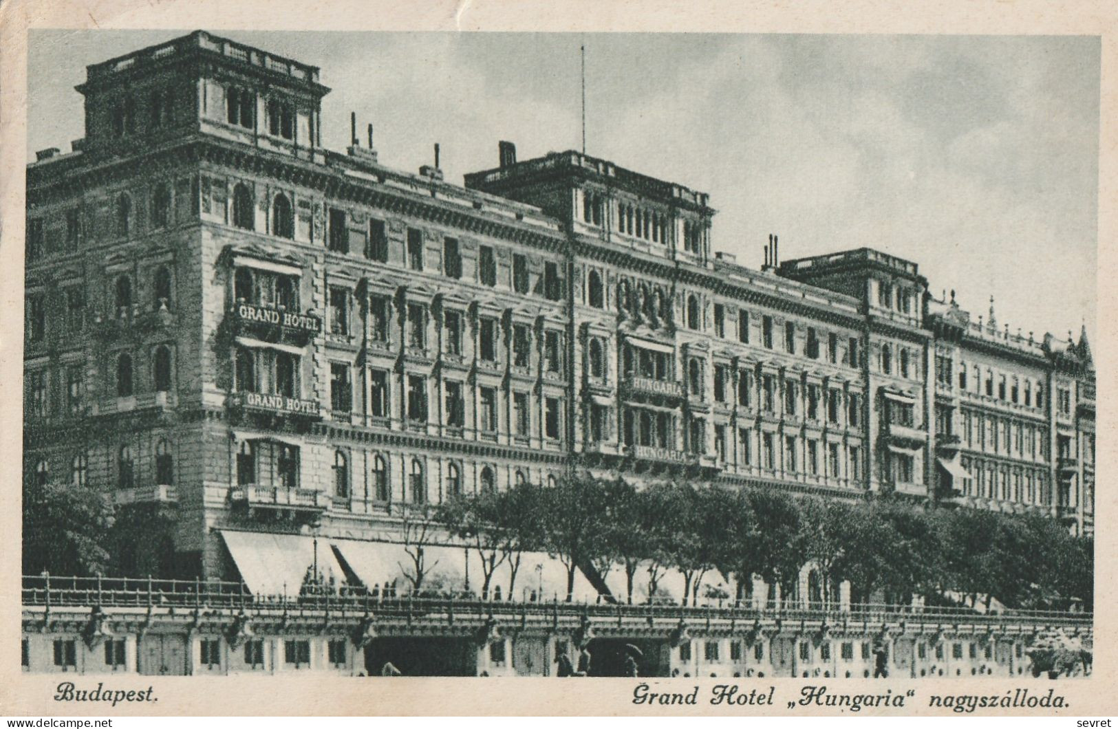 HONGRIE  - Budapest - Grand Hôtel Hungaria - Hongrie