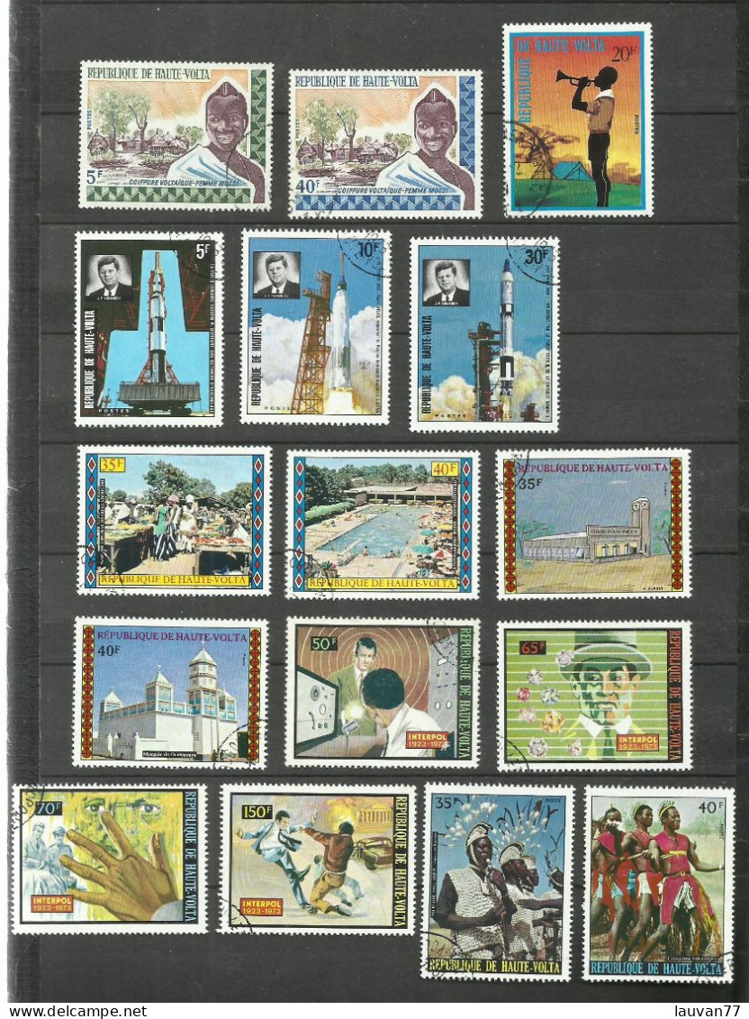 HAUTE-VOLTA N°284, 285, 287, 290, 292 à 301 Cote 4.20€ - Upper Volta (1958-1984)