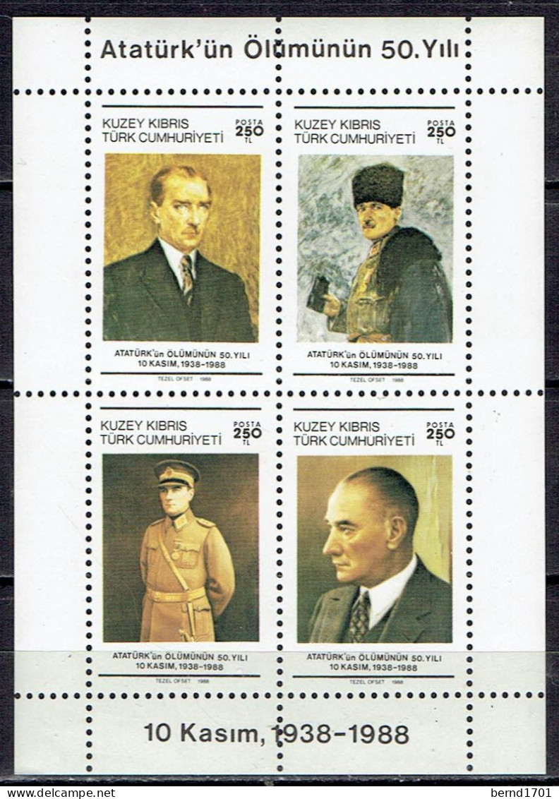 Türk. Zypern / Turk. Cyprus - Mi-Nr Block 6 Ungebraucht / MNH ** (J1308) - Nuevos