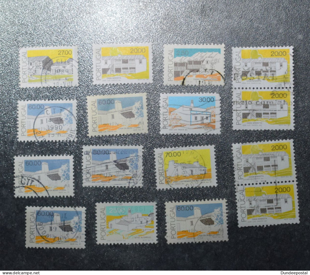 PORTUGAL STAMPS  Portugal Architecture 1985 - 88  ~~L@@K~~ - Used Stamps