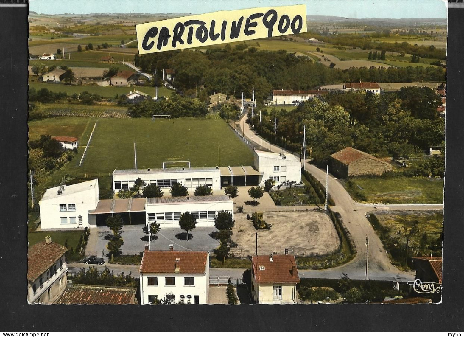 Stadio Stade Stadium Estadio Campo Sportivo Football Soccer Di Montegiscard Haute Garonne Francia (v.retro) - Voetbal