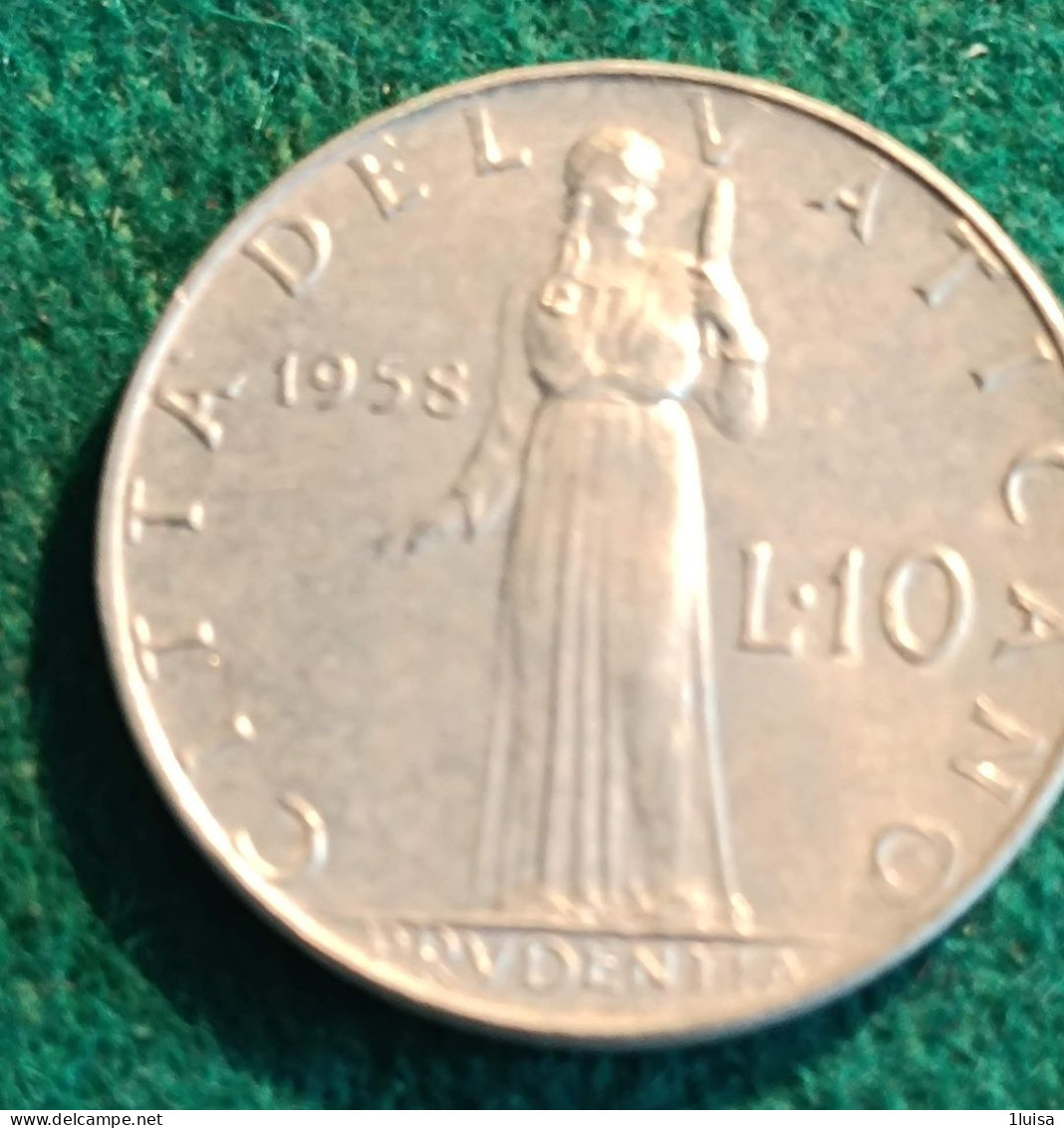 Vaticano 10 Lire 1958 - Vaticaanstad