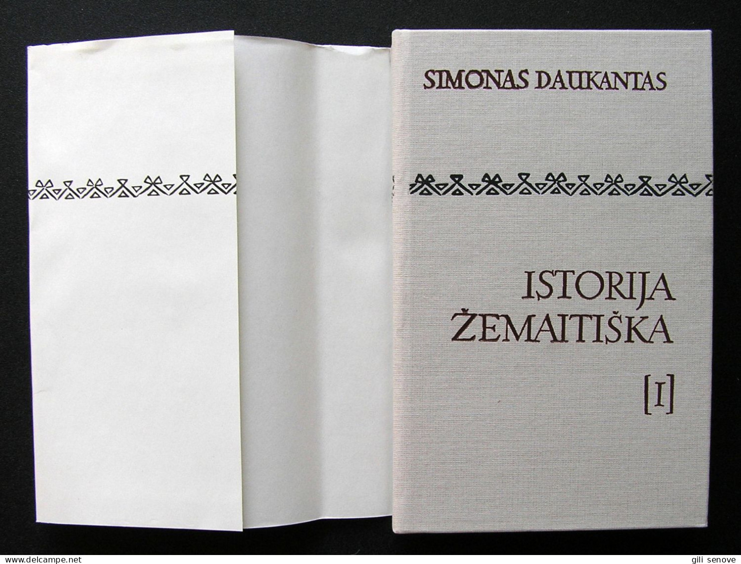 Lithuanian Book / Istorija žemaitiška I Tomas By Daukantas 1995 - Cultural
