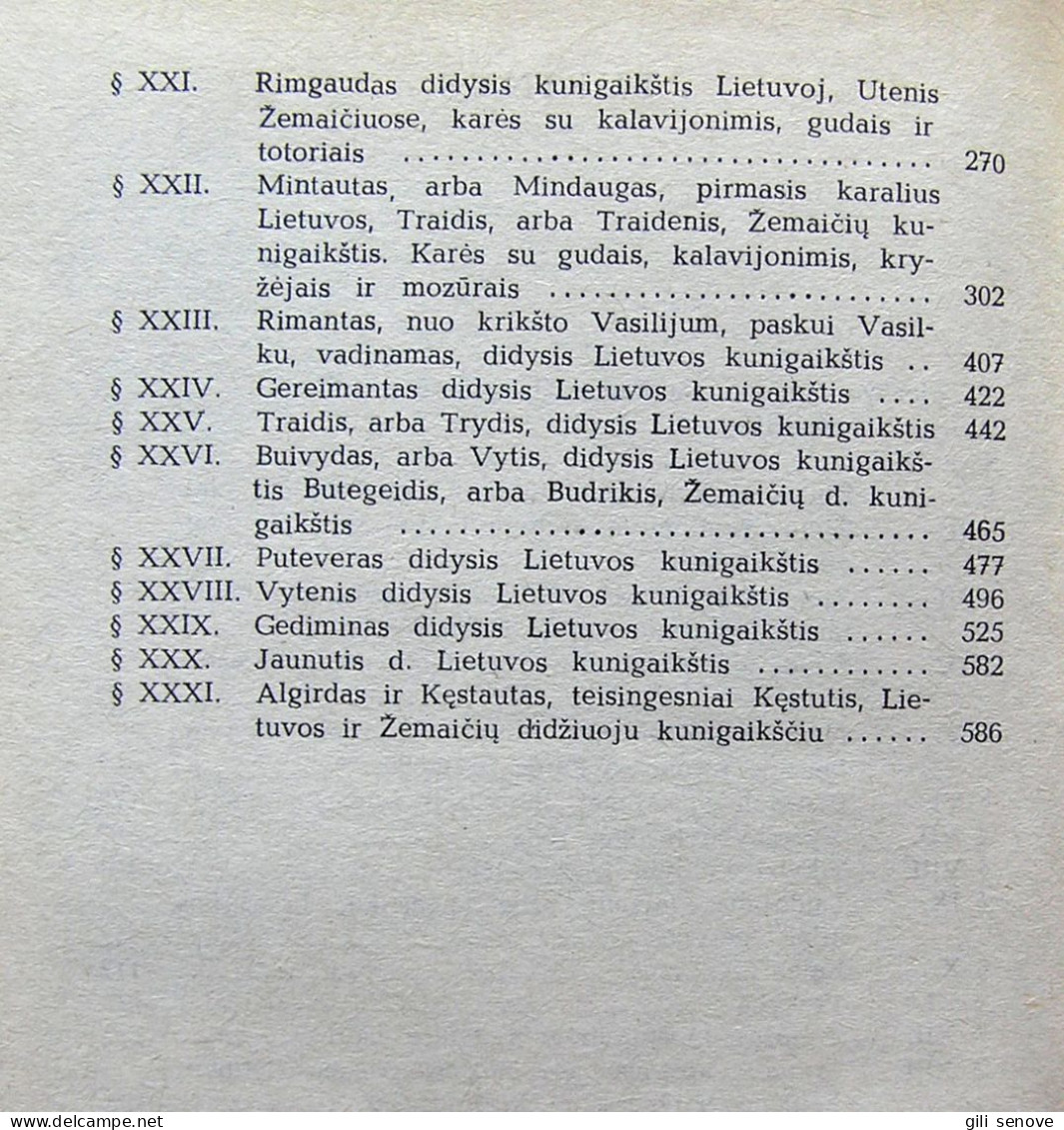 Lithuanian Book / Istorija žemaitiška I Tomas By Daukantas 1995 - Ontwikkeling