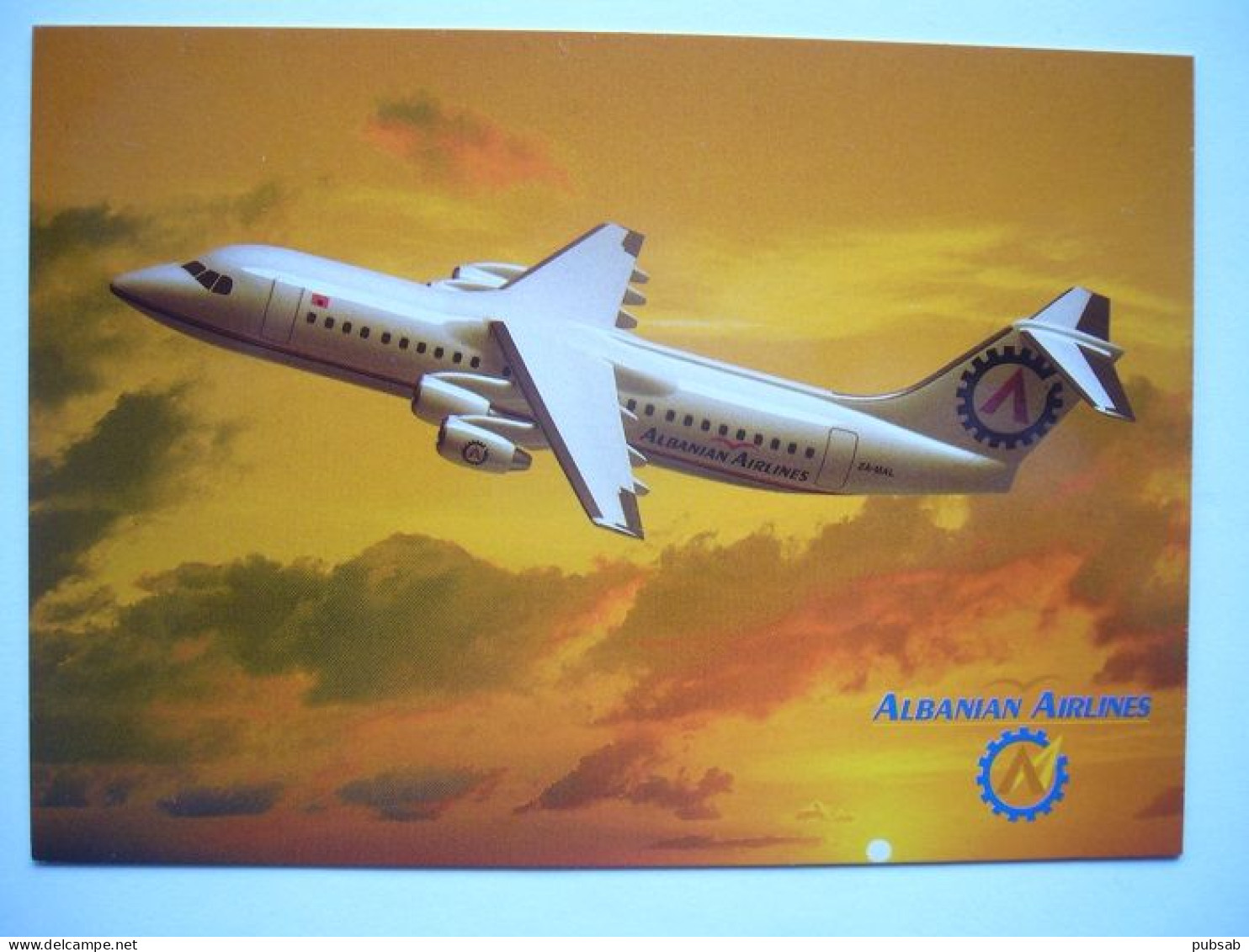 Avion / Airplane / ALBANIAN AIRLINES / BAe 146-200 / Airline Issue - 1946-....: Modern Era